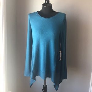 Simply Vera Vera Wang Long Sleeve Top Medium